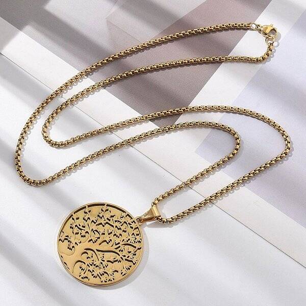 304 Stainless Steel Pendant Necklaces