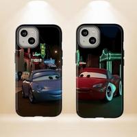 Lightning McQueen & Sally Couple Phone Case, Phone Cases Phone Cover Hard Case Tough 2-piece Phone Case