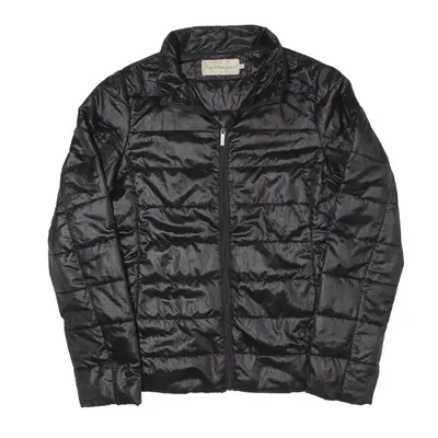 CALVIN KLEIN JEANS Lightweight Puffer Jacket Black Womens M