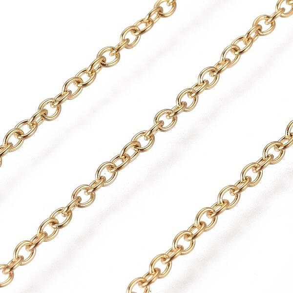 PVD Vacuum Plating 304 Stainless Steel Cable Chains