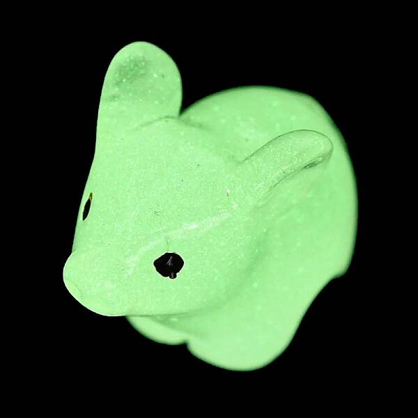 Luminous Resin Pig Ornament