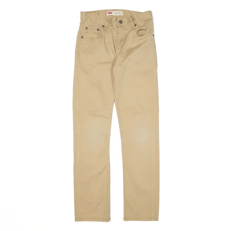 LEVI'S 511 Beige Trousers W27 L27