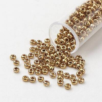 8/0 Grade A Round Glass Seed Beads