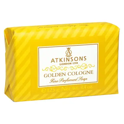 Atkinsons Fine Perfumed Soap - Golden Cologne Scented Soap 125 G
