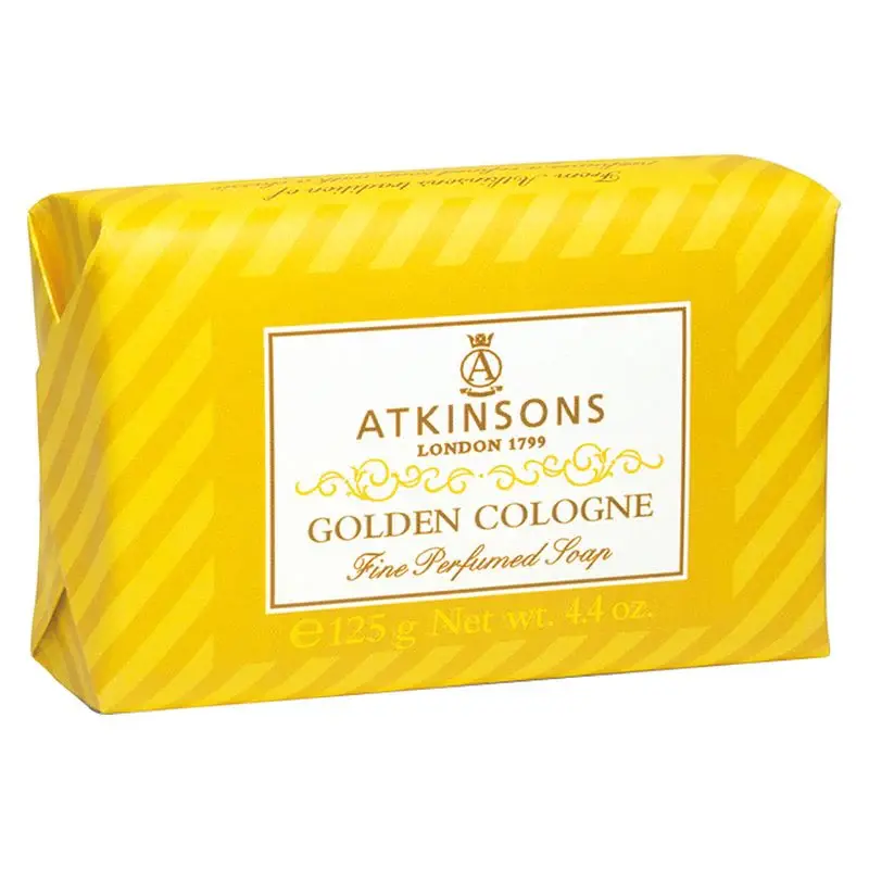 Atkinsons Fine Perfumed Soap - Golden Cologne Scented Soap 125 G