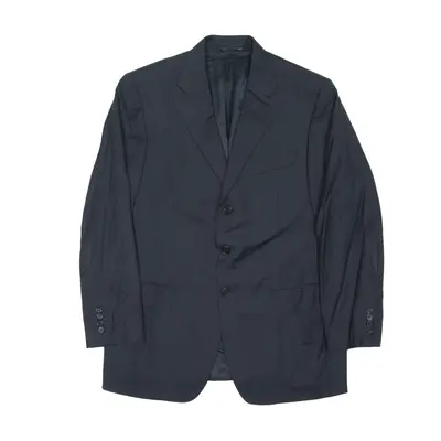 PIERRE CARDIN Blazer Jacket Blue Wool Mens M