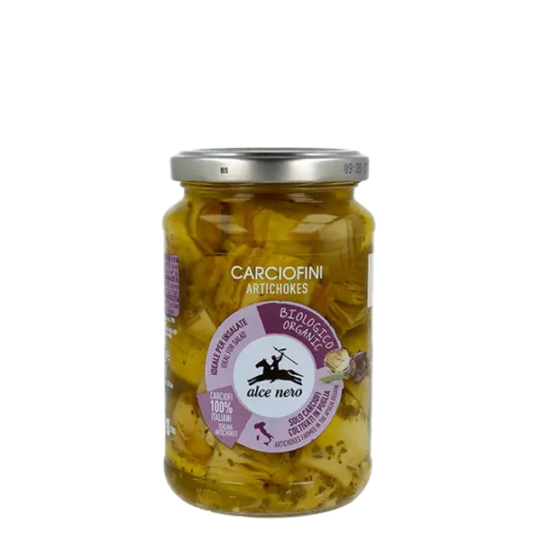Alce nero spa Organic Artichokes in Oil Alce Nero 330g