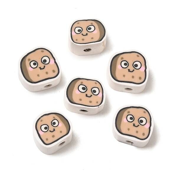 Cartoon Polymer Clay Beads