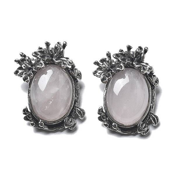 Natural Rose Quartz Pendants
