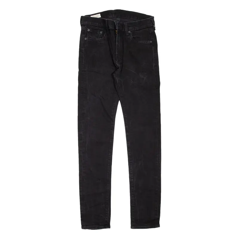 LEVI'S 519 Mens Jeans Black Slim Skinny W30 L32