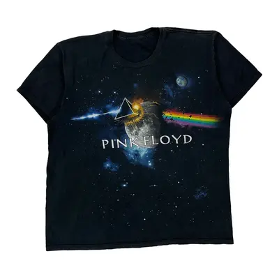 Pink Floyd Single Stitch Band T-Shirt - Large Black Cotton