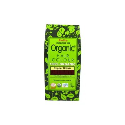 Radico Vegetable Hair Dye Copper Brown, 100 g