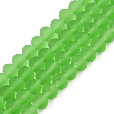 Transparent Glass Beads Strands