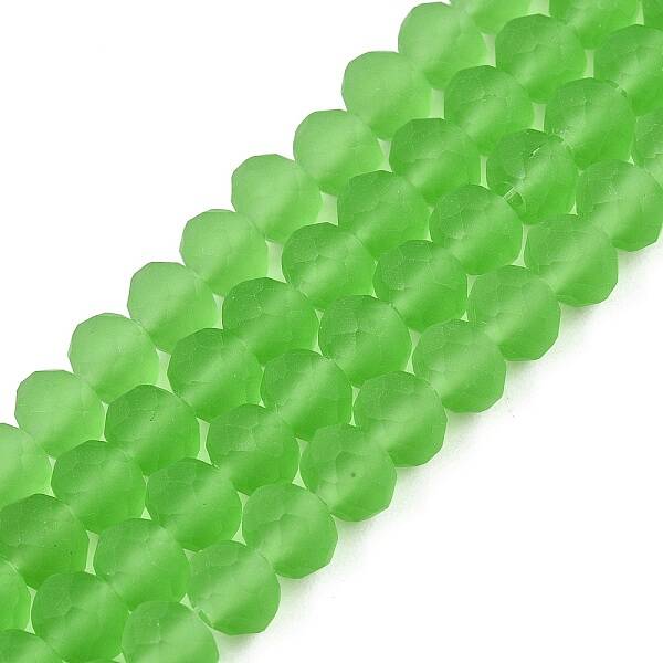 Transparent Glass Beads Strands