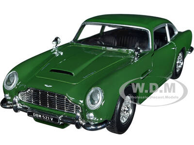 Aston Martin DB5 RHD (Right Hand Drive) Dark Green Timeless Legends Series 1/24 Diecast Model Car by Motormax