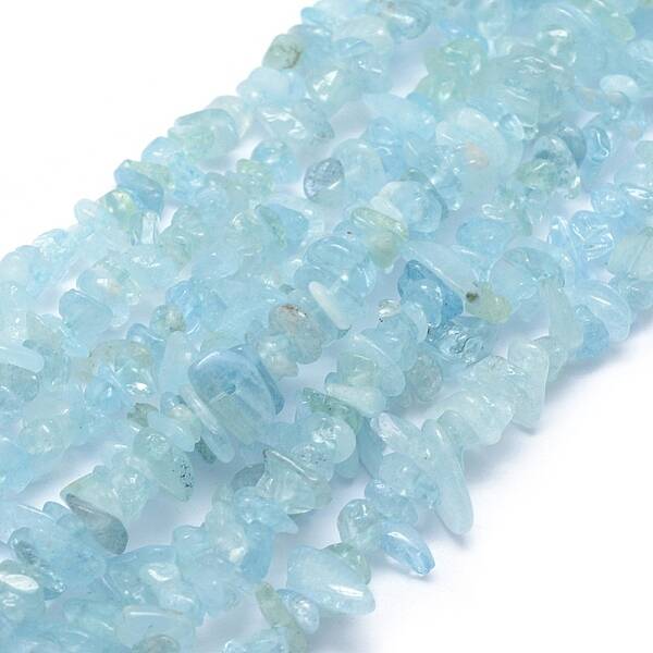 Natural Aquamarine Beads Strands