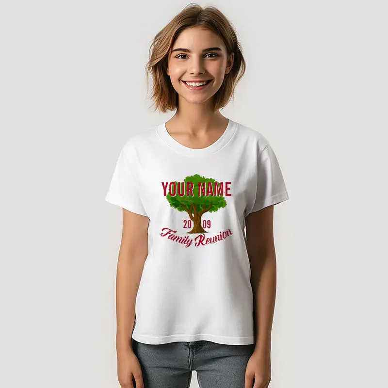 Lively Tree Personalized Family Reunion T-Shirt