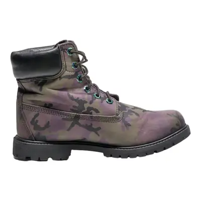 TIMBERLAND Hiking Boots Purple Synthetic Womens UK 6.5