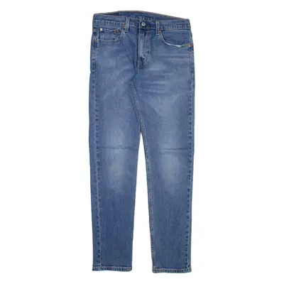 LEVI'S 512 Jeans Mens Blue Slim Tapered Stone Wash W30 L32
