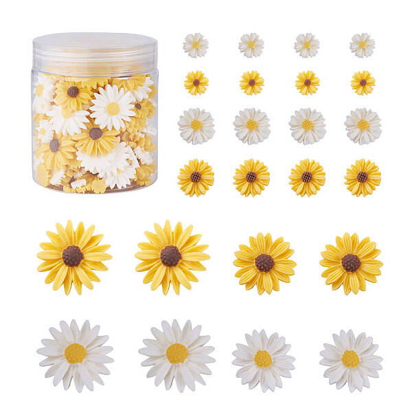 160Pcs 8 Style Resin Cabochons