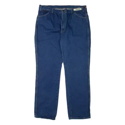 DICKIES Workwear Mens Jeans Blue Regular Straight W40 L34