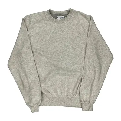 Champion Sweatshirt - Medium Grey Cotton Blend