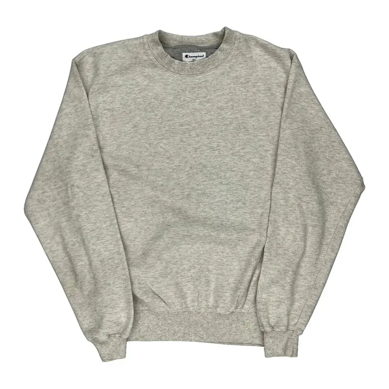 Champion Sweatshirt - Medium Grey Cotton Blend