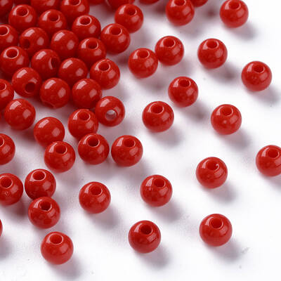 Opaque Acrylic Beads