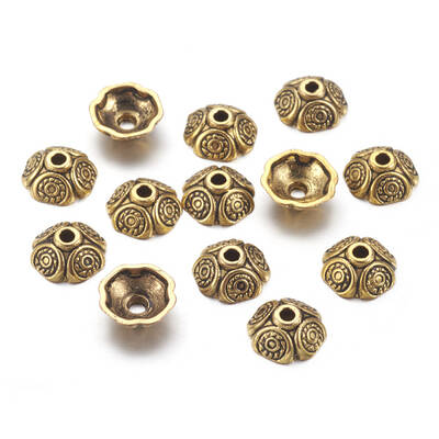 Tibetan Style Bead Caps
