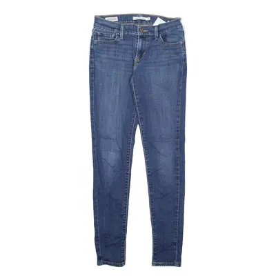 LEVI'S 710 Big E Jeans Blue Denim Slim Skinny Womens W26 L30