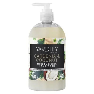 Yardley Gardenia e Latte di Cocco Botanico Deterge Gel per le Mani 500 ml