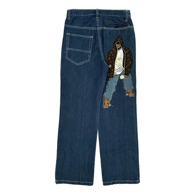 Age 16 Plaiwox Jeans - 31W 29L Blue Cotton