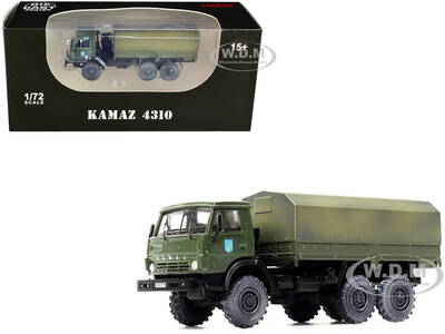 Kamaz 4310 Transport Truck Green (Weathered) \
