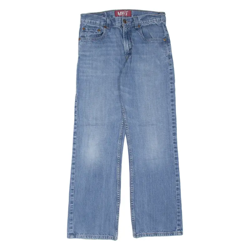 LEVI'S 527 REG Jeans Boys Blue Regular Bootcut W29 L29