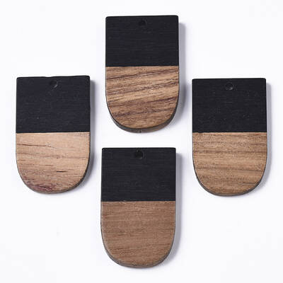 Resin & Wood Pendants