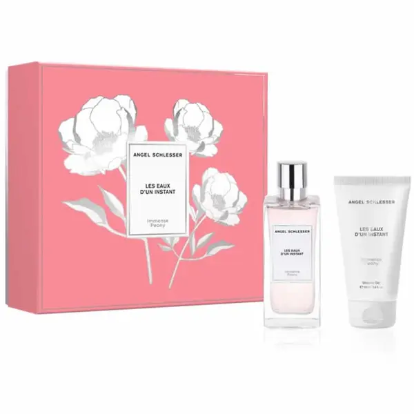 Angel Schlesser Immense Peony Eau De Toilette Spray 100ml Set 2 pieces