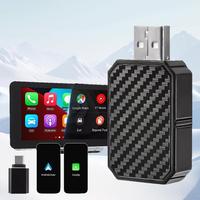 2024 Wireless Car Adapter, Plug & Play Car Adapter, for 2016 & Later Factory Wired CarPlay Cars, Car Essentials, Smart Car Ch...