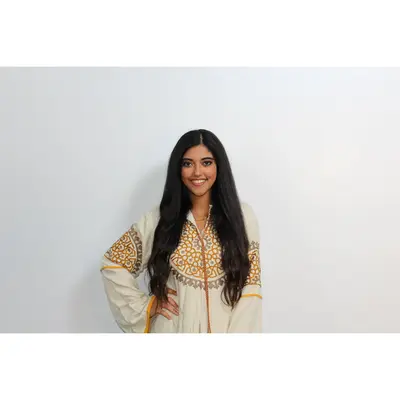 Golden Embrace Abaya