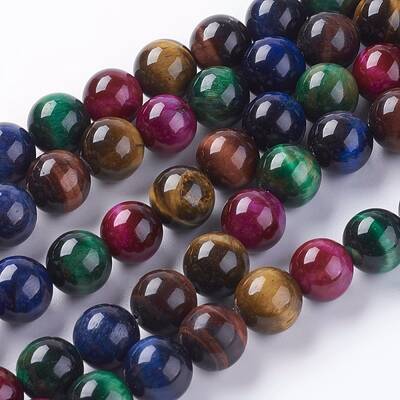 Natural Tiger Eye Beads Strands