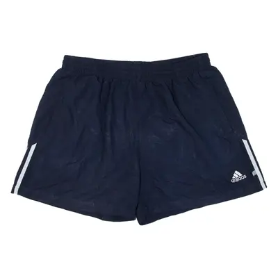 ADIDAS Mens Sports Shorts Blue Relaxed XL W38
