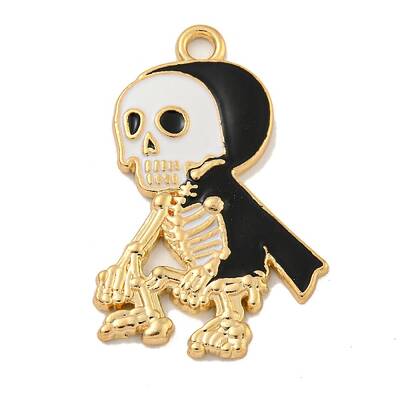 Halloween Alloy Enamel Pendants