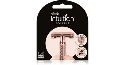 Wilkinson sword Intuition Double Edge Blades in Rose Gold (15 pcs)