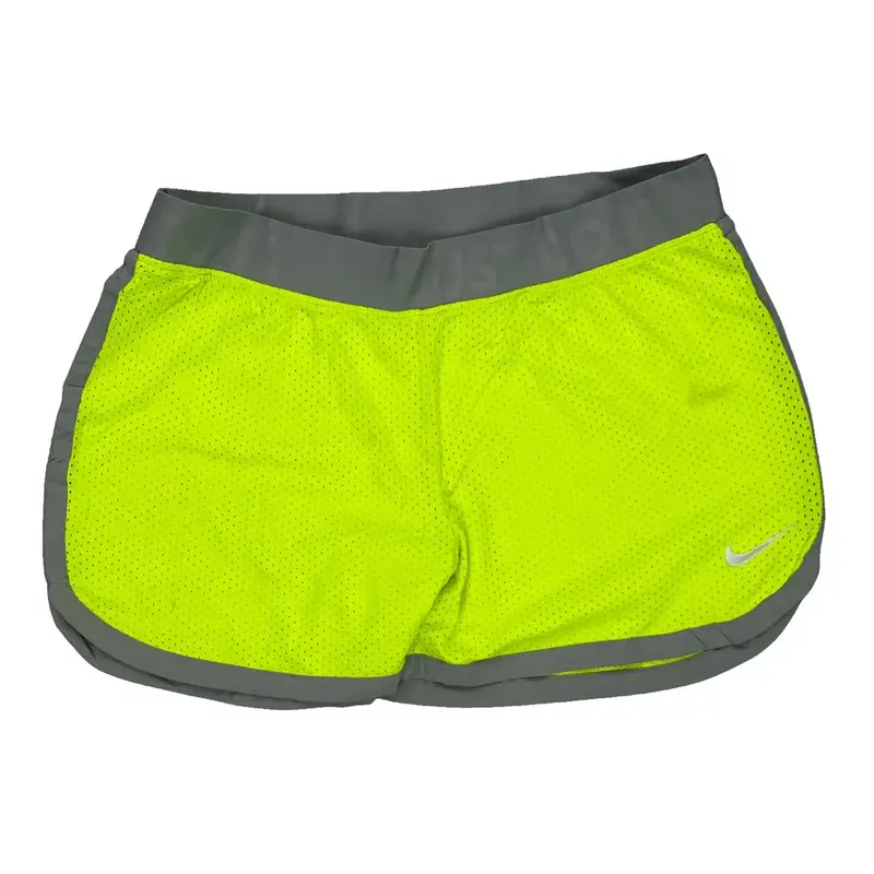 Dri-Fit Nike Sport Shorts - Medium Yellow Polyester