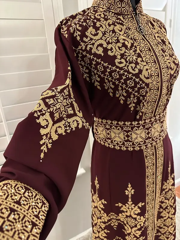 Rahaf Abaya - Women's Embrodiered Abaya