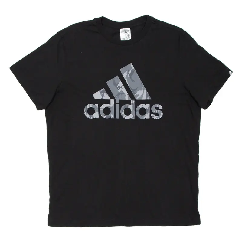 ADIDAS Womens T-Shirt Black M