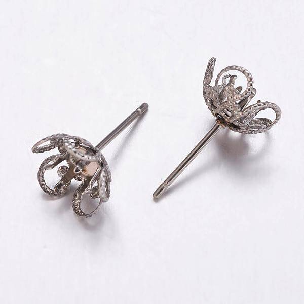 Tarnish Resistant 304 Stainless Steel Stud Earring Findings