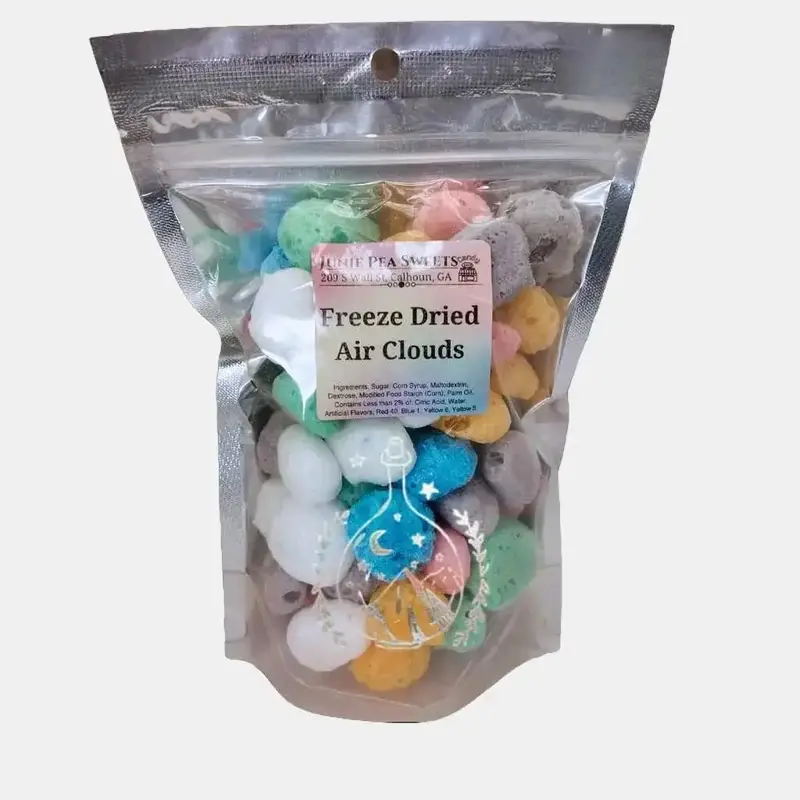 Air Clouds (Freeze Dried Candy) - Crunchy Airy Light Candy Snacks Made in USA with High-Quality Sugar Bonbon Perfume