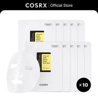 [COSRX Official] Advanced Snail Sheet Mask (10 sheets) | DELIVERS SNAIL MUCIN DEEP INTO THE SKIN, NOURISHES & REPAIRS