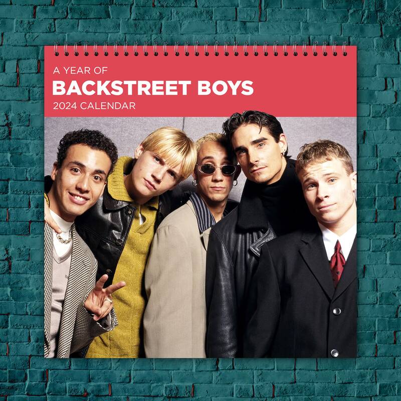 Back.street Boys Calendar 2024  Celebrity Calendar 2024