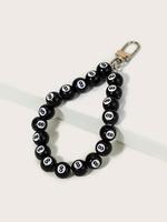 Unisex Street Trend Billiard Design Bag Charm, Cute Trendy Beaded Bag Ornaments, Chic Novelty Bag Charm for Daily Decor, Purs...
